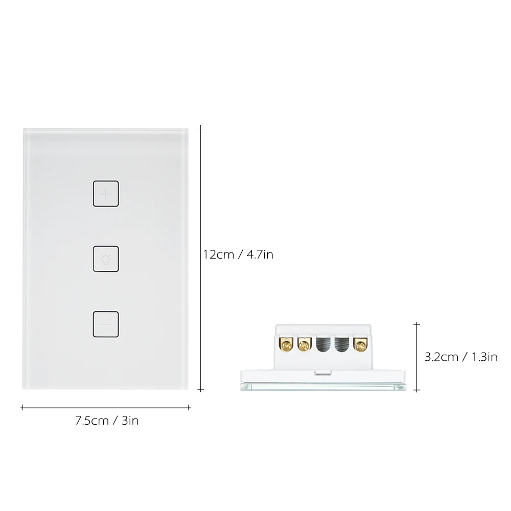 Горячая новинка Smart Touch US/EU стеклянный выключатель света беспроводной Wifi