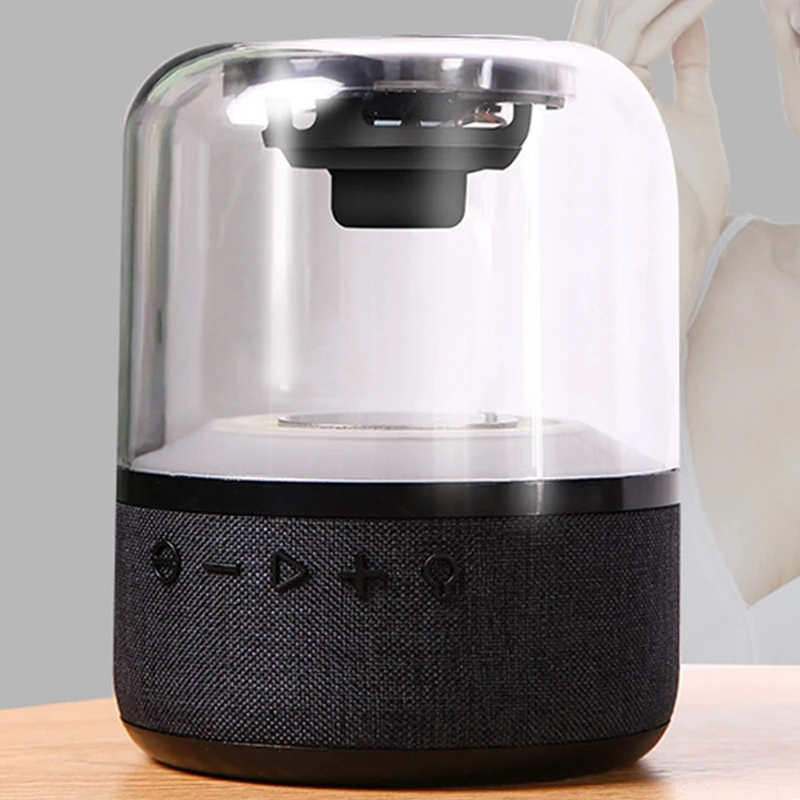 

Portable Bluetooth Mini Speaker Variable Color Lights Wireless Bluetooth Speaker with 360 Degree Surround Sound