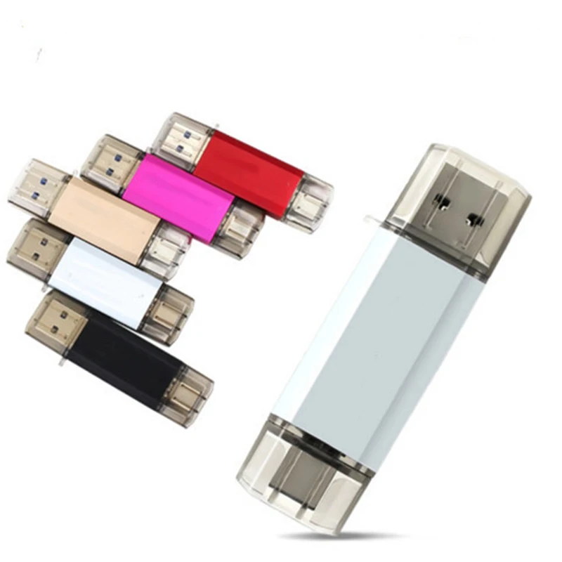 Cle Pendrive 128 Гб OTG Usb флешка Type C Флешка 256 ГБ 64 32 16 USB 2 0 высокоскоростная для C|USB