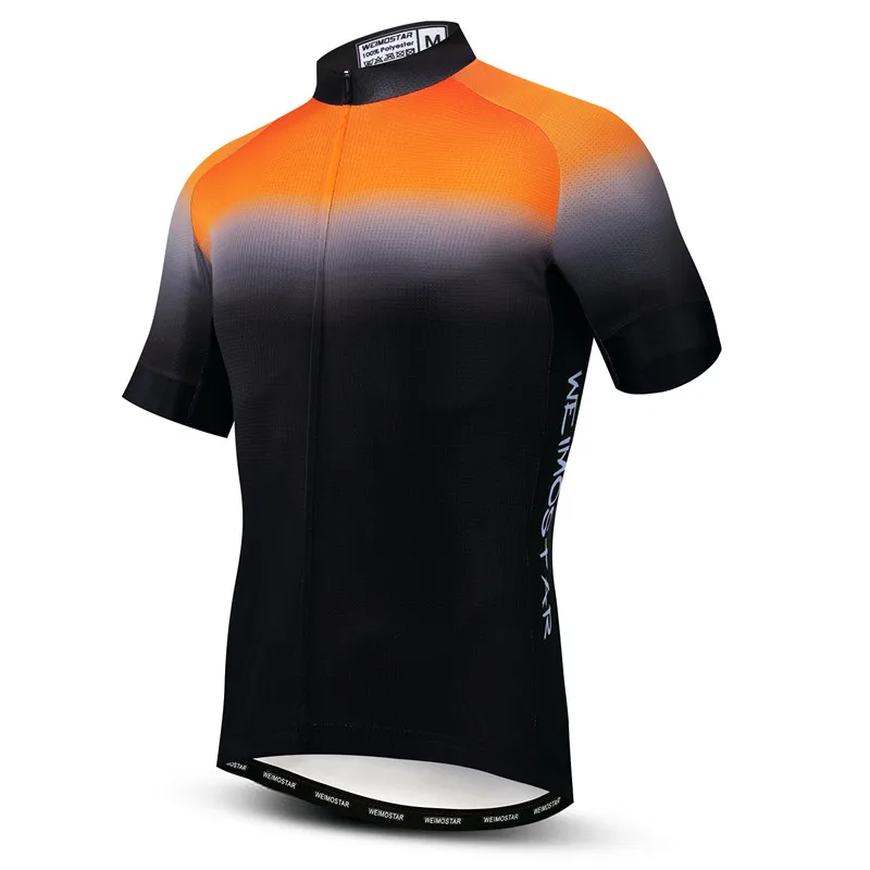 Color 3 Weimostar для мужчин Велоспорт Джерси короткий рукав велосипед рубашка Лето mtb велосипед Джерси Pro команда одежда велосипедная Майо Ciclismo - Цвет: Color 3