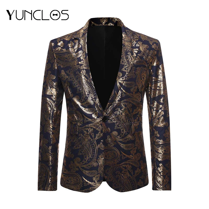 Мужской пиджак на одной пуговице черный и темно-синий для свадебных торжеств