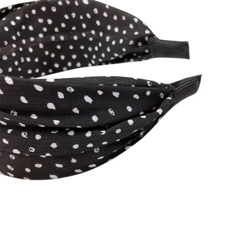 Корейский ребенок мода Ooriginal крест Печать детей старше 3 лет повязка на голову