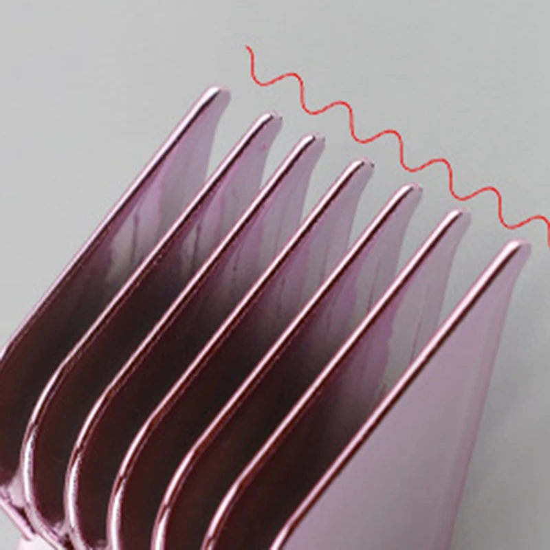 

10Pcs Hair Clipper Cutting Guide Comb Metal Limit Comb Cutting Guide Comb Barber Shop Replacement Full Size