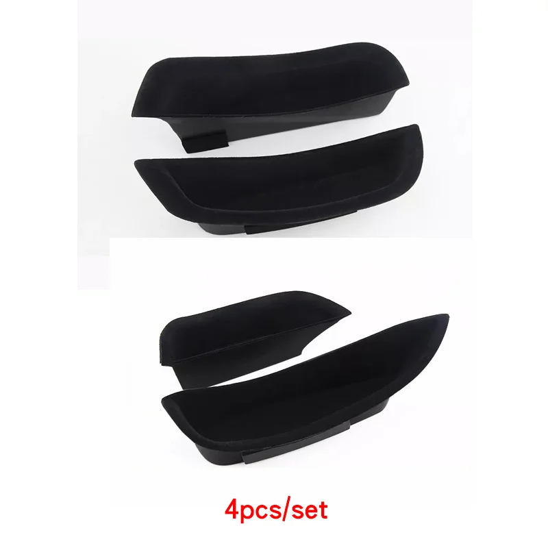 A1front and rear 4ps Коробка для хранения двери для Mercedes w205 amg c63 w205 подлокотник для хранения mercedes c Класс w205 аксессуары Mercedes glc x253/amg купе - Название цвета: A1front and rear 4ps