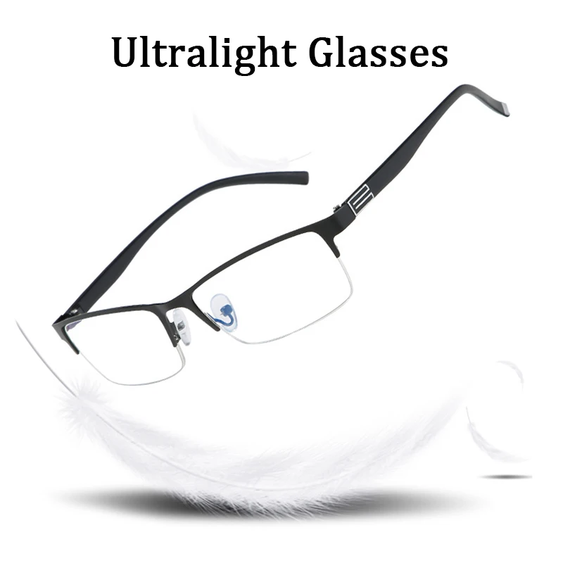 Квадратные очки для чтения TEWEXUA безрамные мужчин и женщин компьютерные дальность