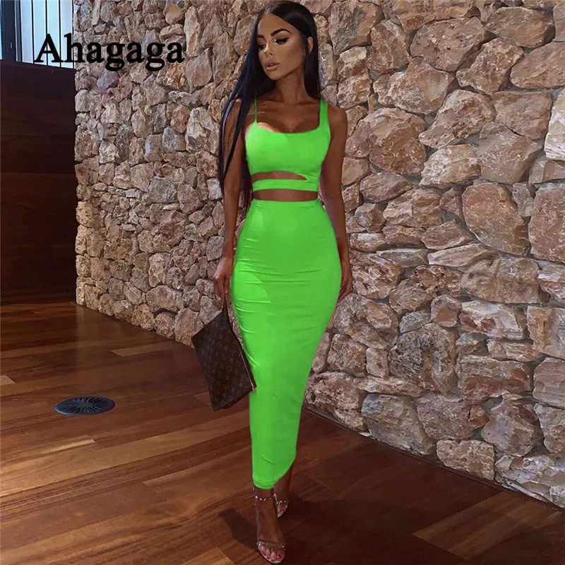 2019 уличная мода 2 шт наборы для женщин сплошной без рукавов короткий жилет +