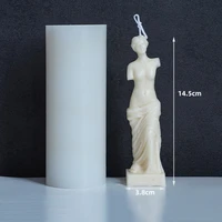 molds forms for candles figures craft 3d venus statue female body shape diy soap mold broken arm venus candle making wax mould