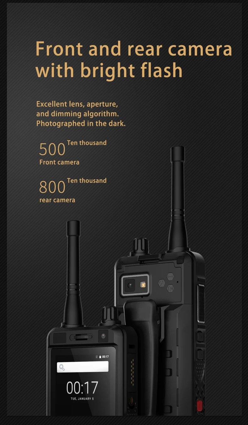 3g Wifi радио W5 Android 6,0 телефон PTT радио IP67 UHF рация 5MP камера REALPTT ZELLO интернет радио POC трансивер