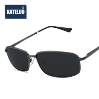 kateluo new classic mens sunglasses polarized lens uv400 male sun glasses rectangle glasses for driving eyewear for men 2236