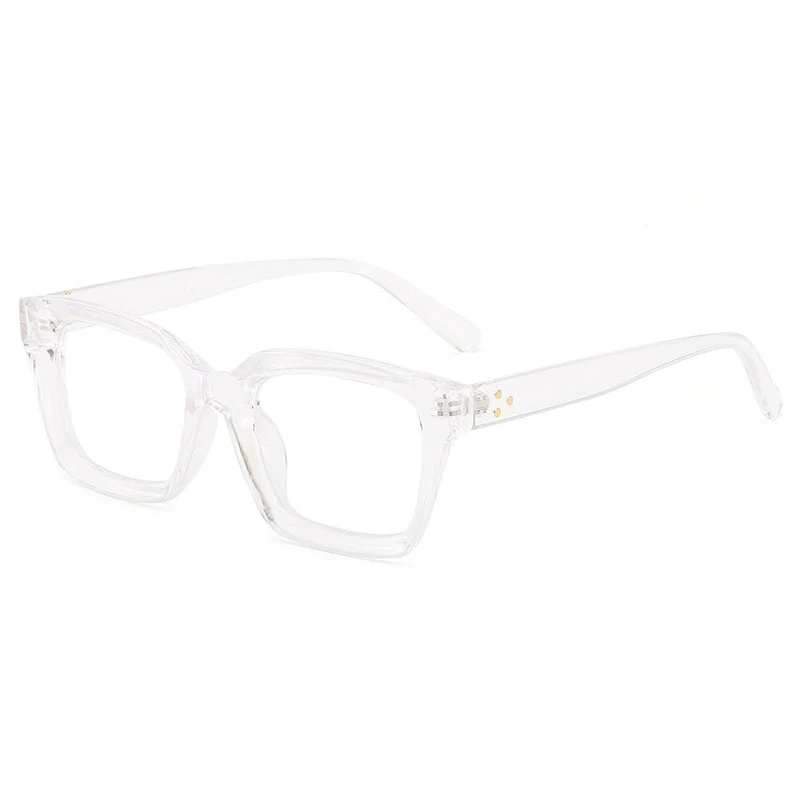 

Imwete Vintage Square Glasses Frame for Women Men Anti Blue Light Computer Optical Spectacles Retro Transparent Eyewear FRAMES