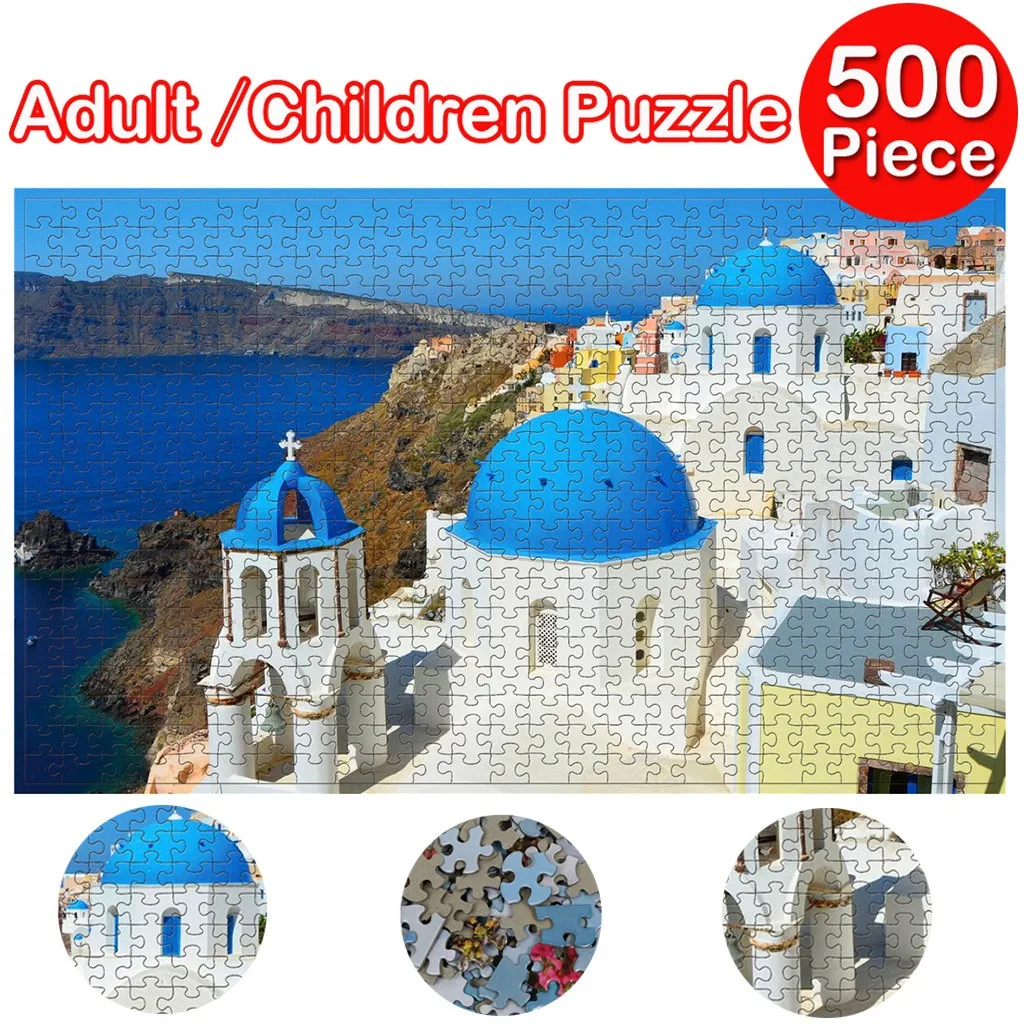 

puzzles for adults 500 pieces Paper Large Puzzle Game Interesting Toys Personalized Gift Drop shipping CSV