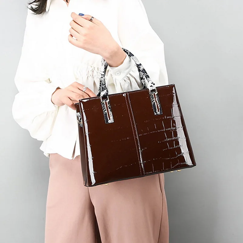 Винтажные роскошные сумки дизайнерские 2 комплекта модные из змеиной кожи