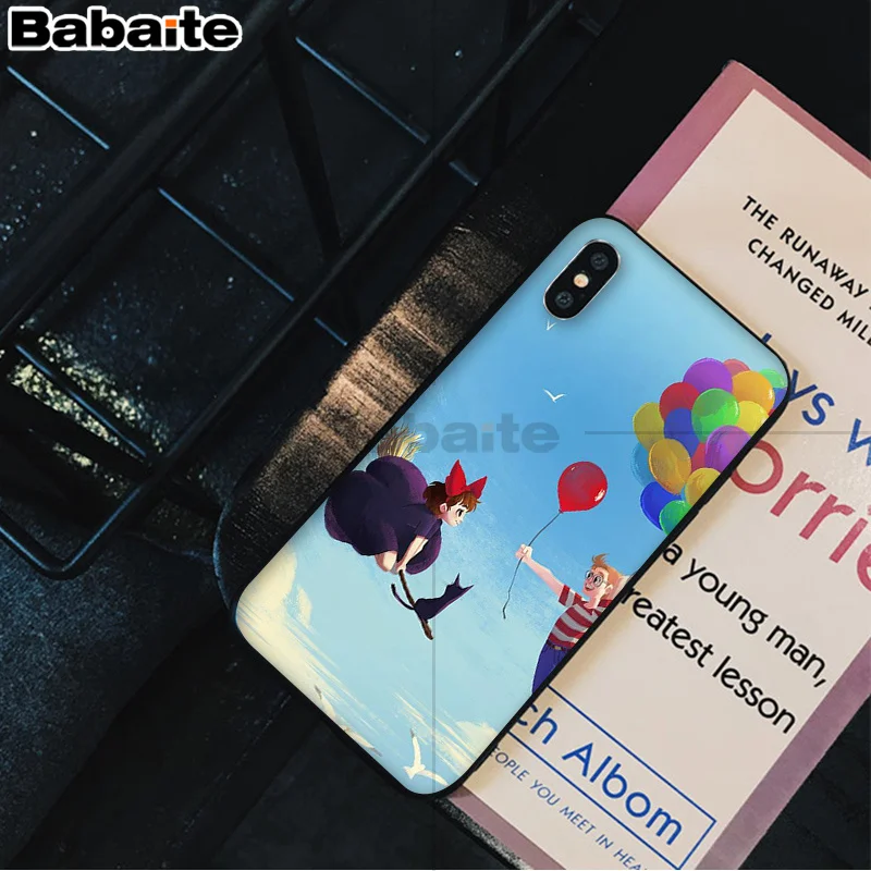 A11 Babaite Kikis служба доставки ТПУ черный чехол для телефона чехол для iPhone X XS MAX 6 6S 7 7plus 8 8Plus 5 5S XR - Цвет: A11