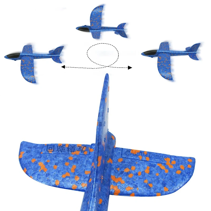 35 см стрелок бросает самолет планер из пеноматериала плоский Летающий круглый