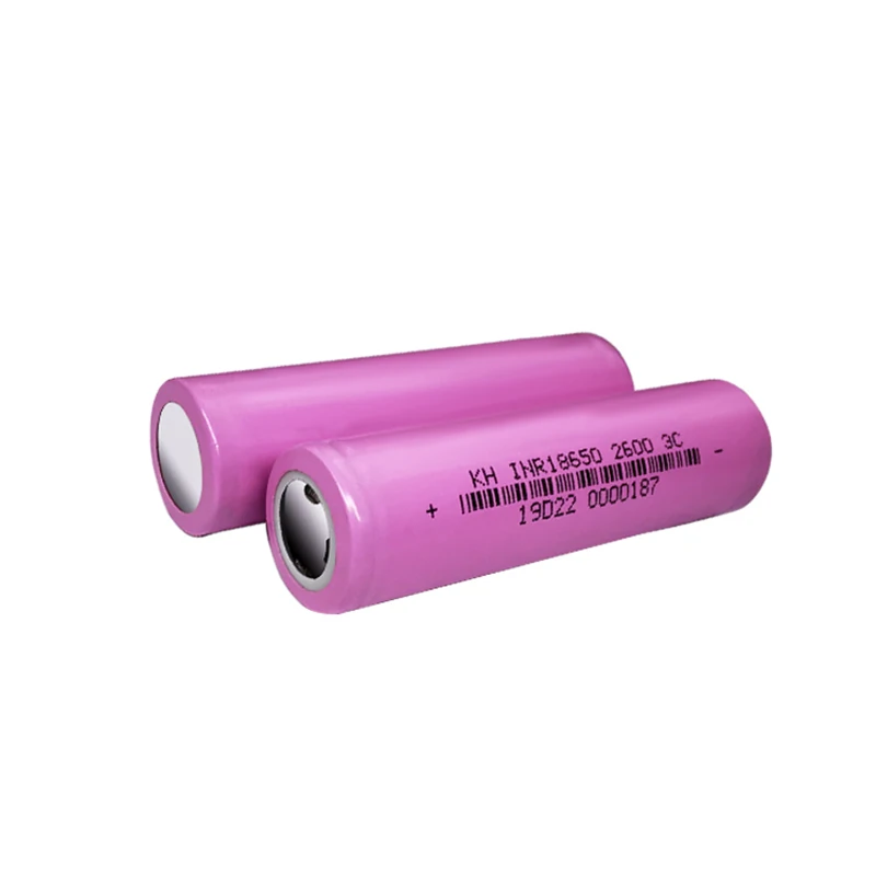 

High power 3.7v 2600mah Lithium li-ion Rechargeable ICR 18650 Li ion 3C Battery Cell with China Factory Price