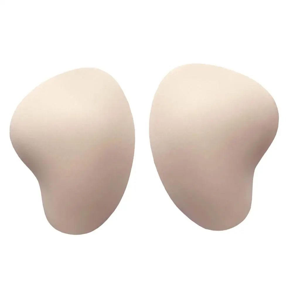 Beige for Low Waist Сексуальные набедренные подушечки, многоразовые, дышащие, губки, набедренные подушечки, специально украшающие бедра, подтяжки для ягодиц, Ajusen, усилитель бедер, одна пара - Цвет: Beige for Low Waist