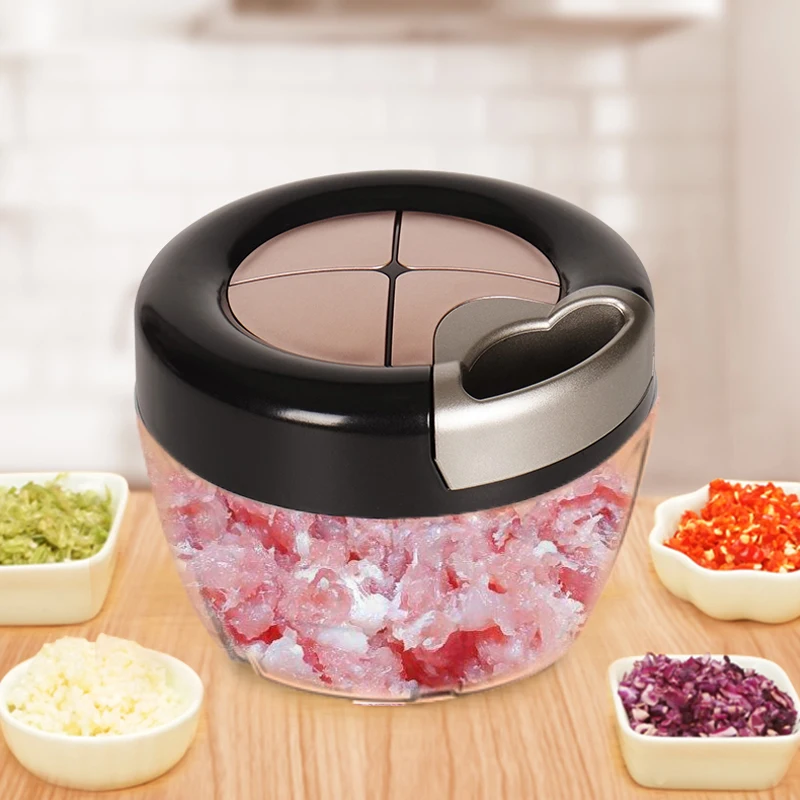 Ручной измельчитель для еды овощерезка лука капусты слайсер имбиря мясорубка