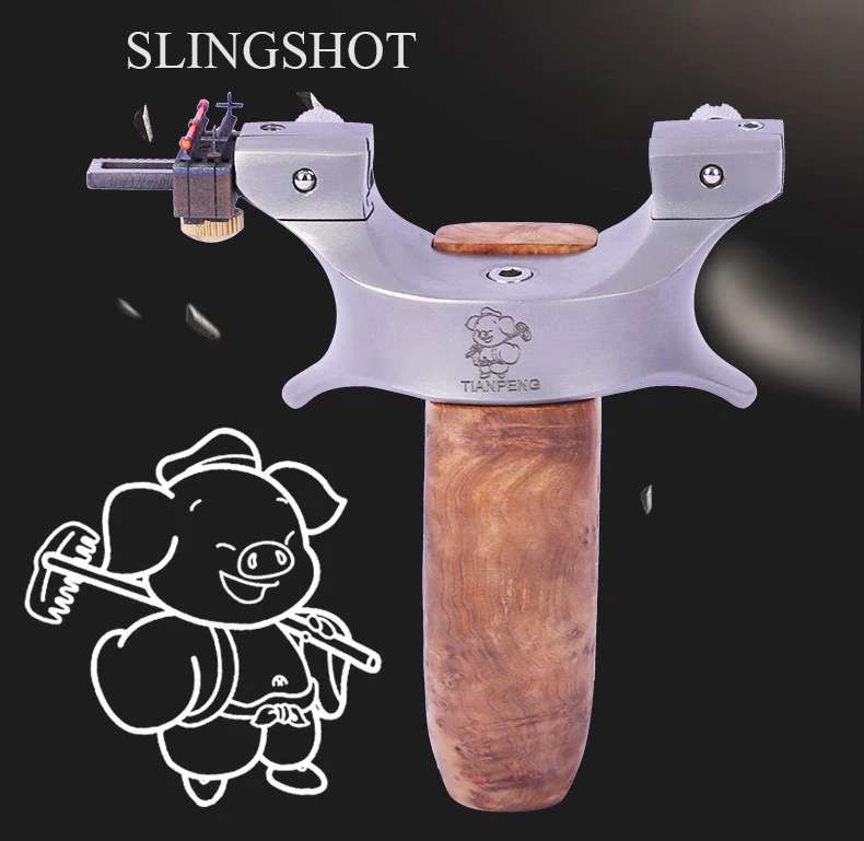 

Новинка Рогатка 304 нержавеющая сталь Твердая Древесина плоская кожа точный быстрый пресс для съемки на открытом воздухе