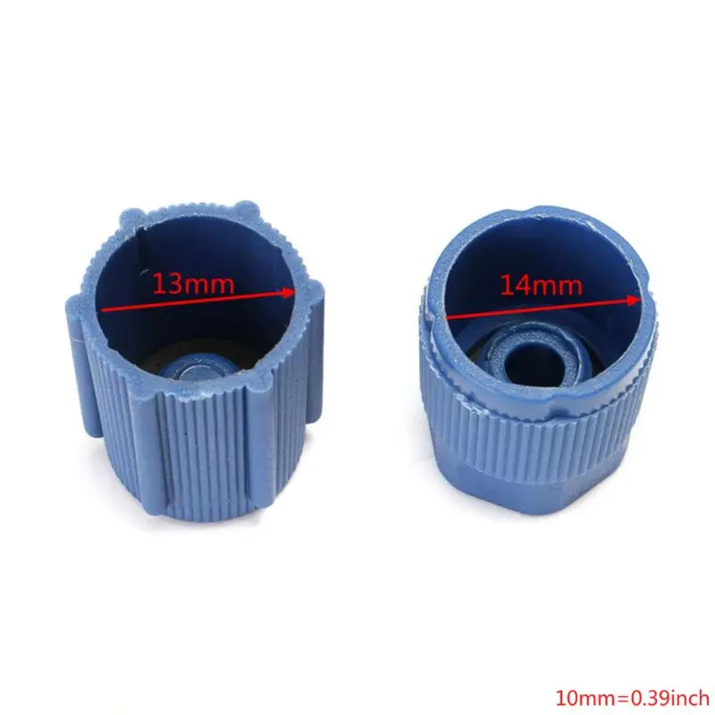 

16Pcs/Set Universal Air Conditioning Service A/C AC System Cap Valve Cores Seal