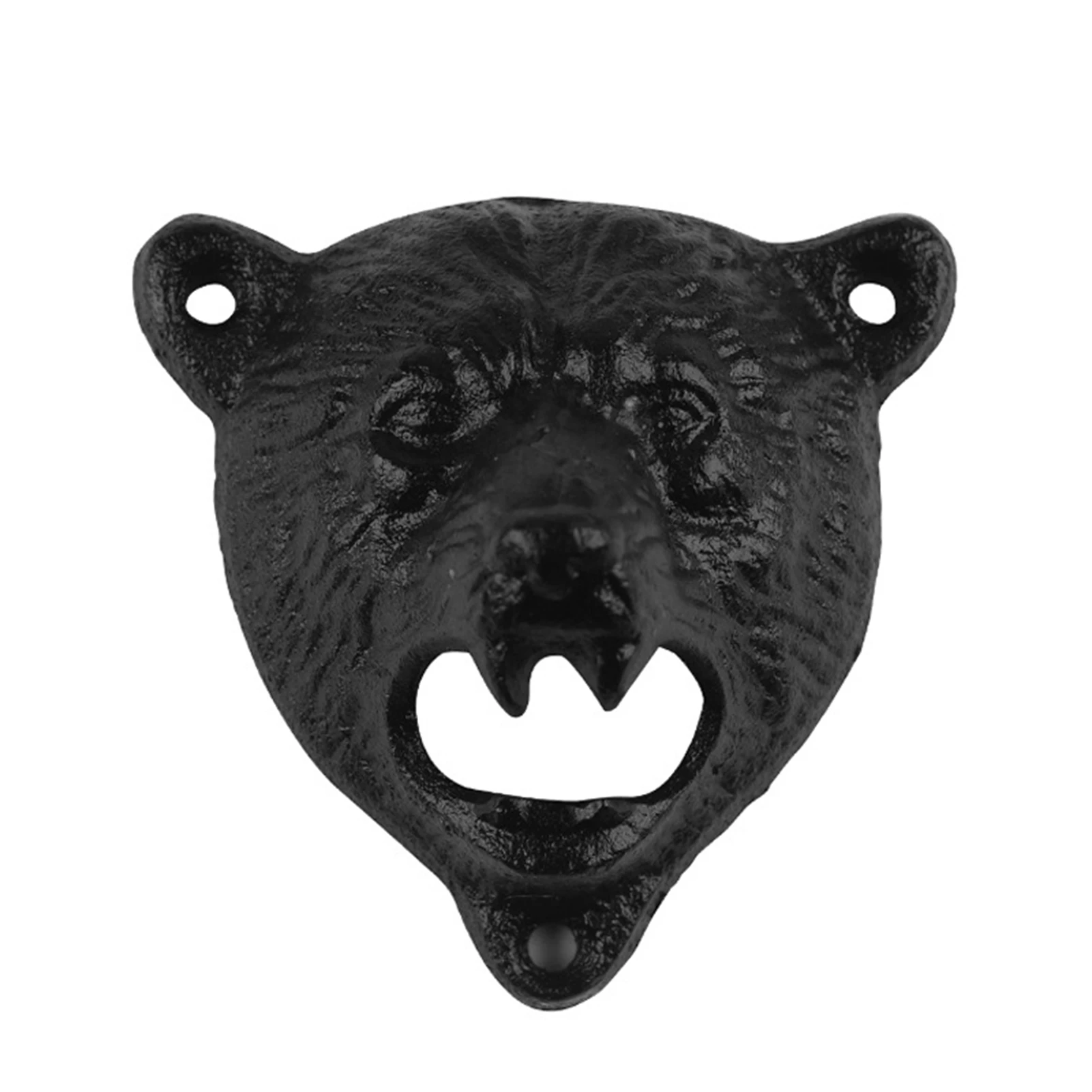 

Bottle Opener Rustic Vintage Style Cast Iron Wall Mounted Kitchen Supplies For Home Ornament CANQ889