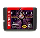 Игровая карта Ultimate Mortal Kombat 3, NTSC-USA, 16 бит, MD, для Sega, Mega Drive, Genesis