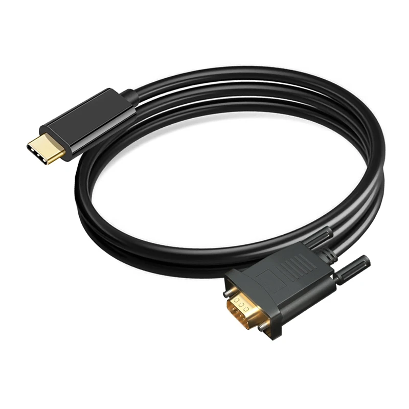 

Кабель USB C a VGA, кабель USB C a VGA совместимый с Pro 2019/2018/2017, Samsung Galaxy S9/S8