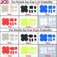 jcd for nintendo switch ns joy con left right controller conductive rubber silicone button pad kit for joycon replacement