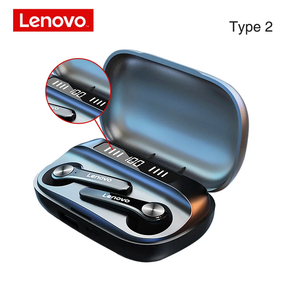 Оригинальные беспроводные наушники Lenovo QT81 TWS Bluetooth с управлением ии стерео бас