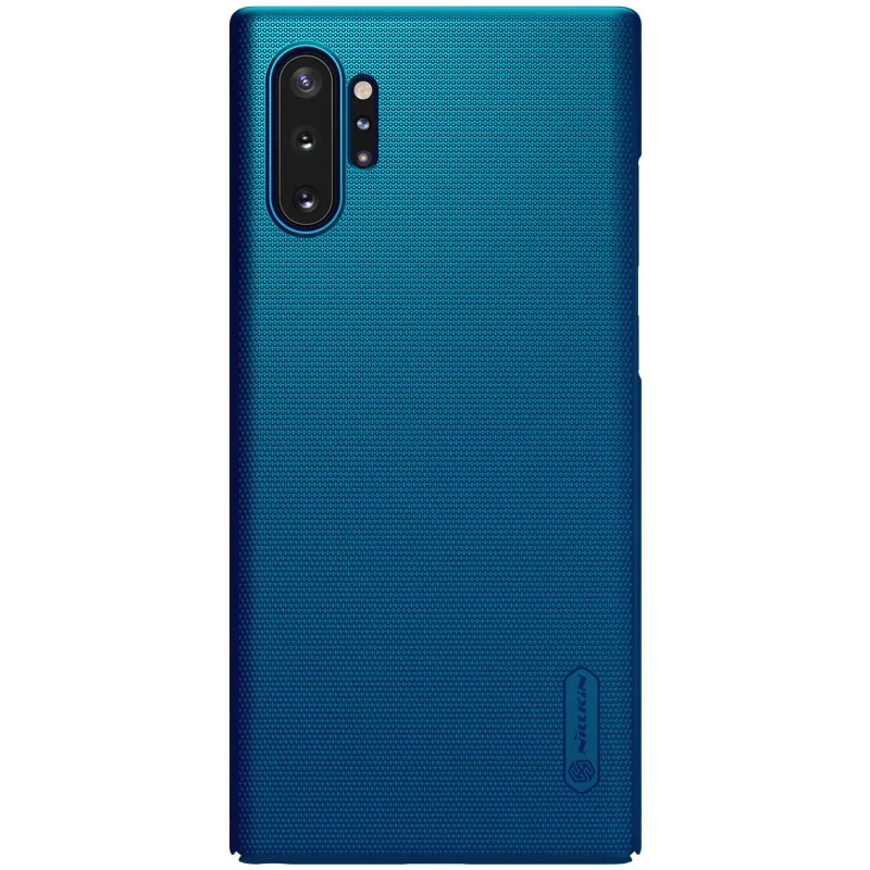 Blue Для samsung Примечание 10 9 8 чехол S10 S9 S8 Plus чехол Nillkin Матовый Жесткий чехол для ПК для samsung A10 A20 A30 A40 A50 A60 A70 A80 A90 - Цвет: Blue