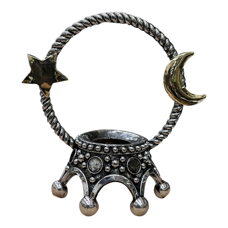 Новинка 2021 держатель для хрустального шара звезда луна корона металлическая