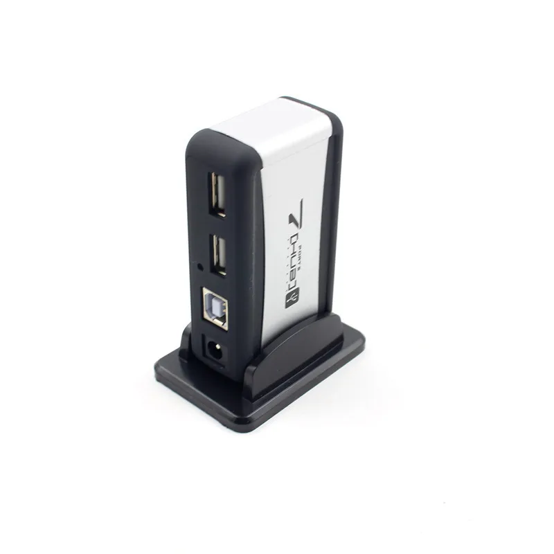 Высокоскоростной USB разветвитель 7 портов 2 0 100 В переменного тока с вилкой