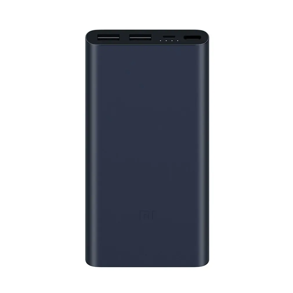 10000mAh Xiaomi Mi power Bank 2i внешний аккумулятор банка 18W Quick Charge power Bank 10000 PLM09ZM с двойным USB выходом для телефона