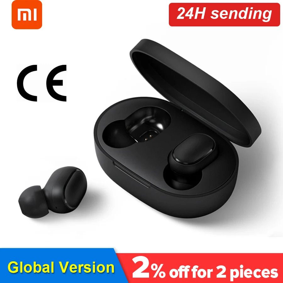 Оригинальные беспроводные наушники Xiaomi Redmi Airdots TWS громкая связь голосовое