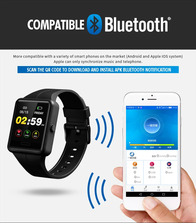 SKMEI многофункциональные спортивные часы с Bluetooth и монитором сердечного ритма, водонепроницаемые мужские цифровые наручные часы, мужские часы 1525