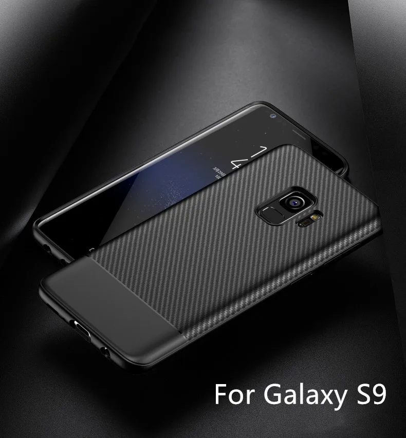 Текстурированный удобный чехол из углеродного волокна без отпечатков пальцев 360