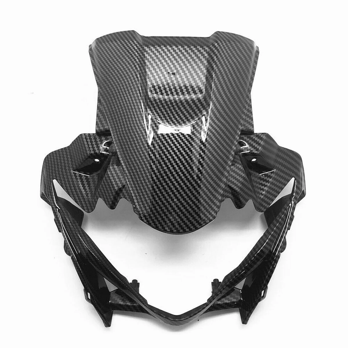 Carbon Fiber Pattern Upper Front Nose Headlight Fairing for SUZUKI GSXR250 GSX250R 17-20