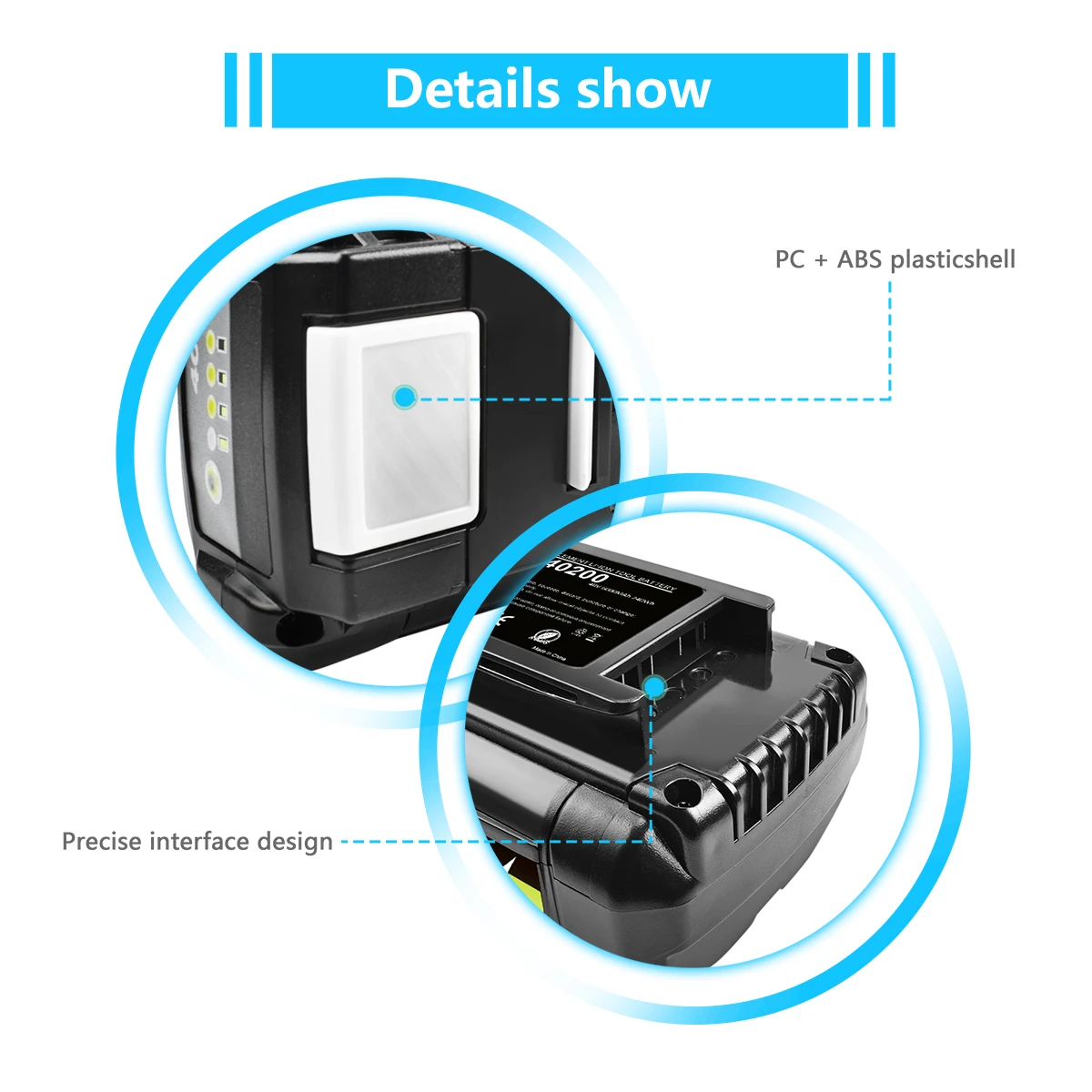 Сменный литий-ионный аккумулятор Powtree для Ryobi 40 в OP4050 6000 мАч аккумуляторы триммера