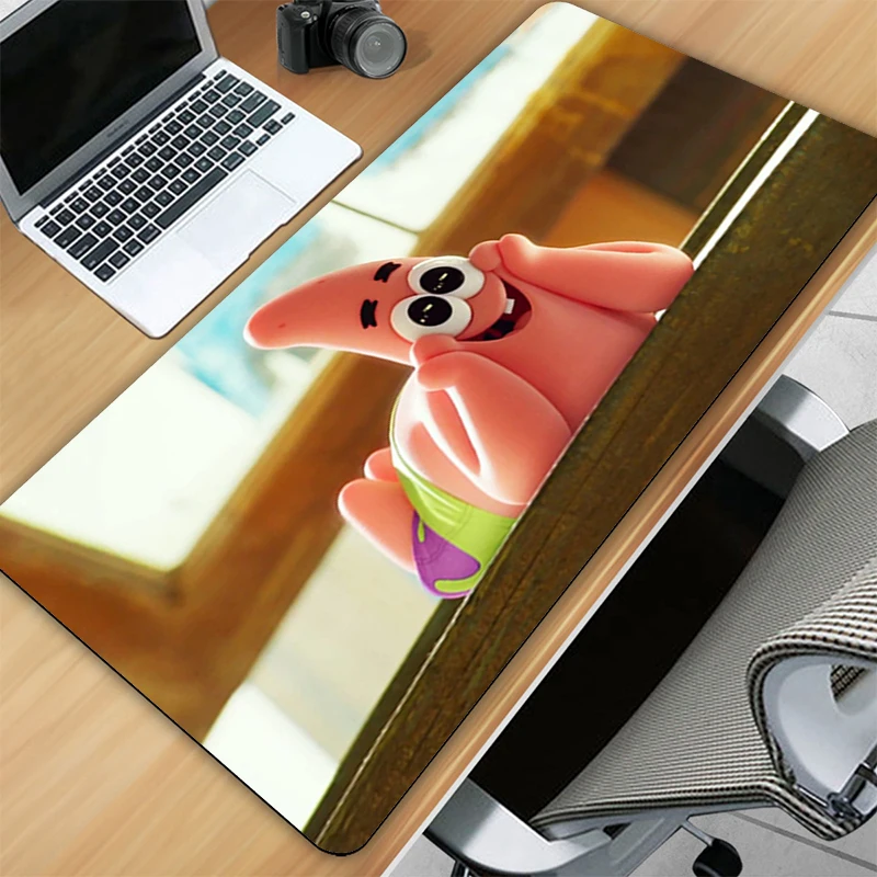 

Mouse Pad Xl Mousepad Xxl Carpet Keyboard and Mats Xxxl Padmouse Spongebobs Computer Mat for Gaming Pc Kawaii Desk Led Gamer