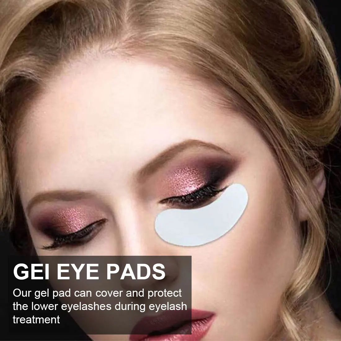 

25/50/100Pairs Eyelash Extension Eye isolation Pads Eye Stickers Hydrogel Patches Under Eye Pad Makeup Tool for Eyelashe