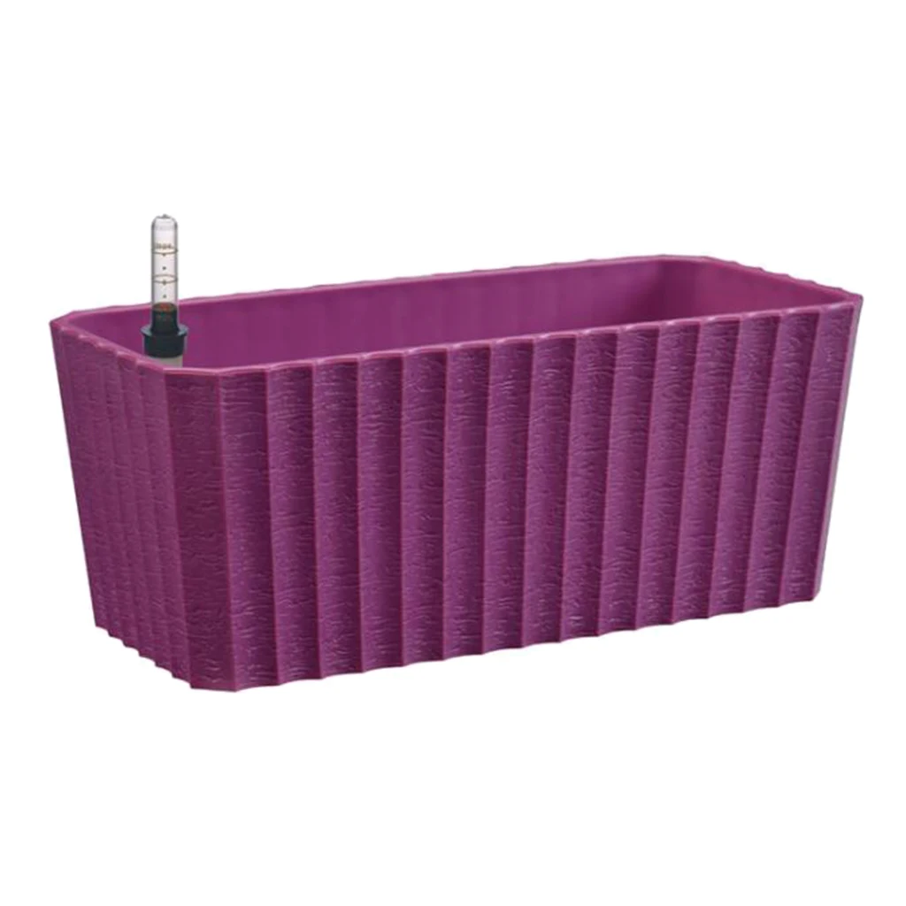 Самополивающиеся горшки для цветов с индикатором уровня воды Прямоугольный