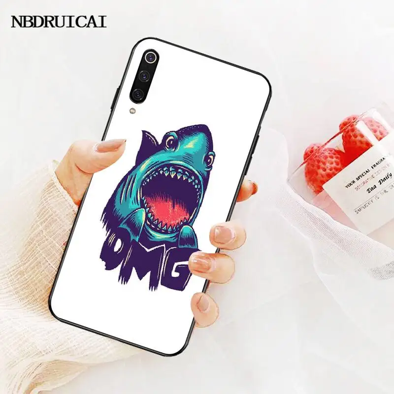 Nbдруикай Акула морская рыба Дельфин Роскошный Уникальный Дизайн чехол для
