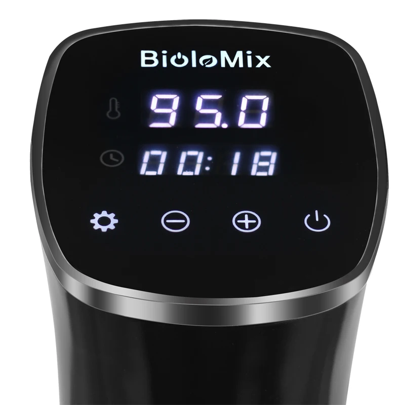 IPX7 Biolomix 2nd Generation Waterproof Sous Vide Immersion Circulator Vacuum Slow Cooker with LCD Digital Accurate Control | Бытовая