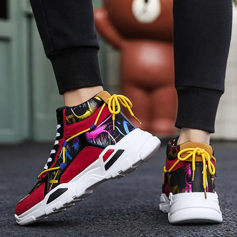 

Белые кроссовки Cheussure, Мужская разноцветная спортивная обувь для мужчин, новинка, мужские кроссовки для бега, мужская белая спортивная обув...