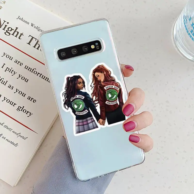 

Hot TV Riverdale Phone Case Transparent for Samsung A71 S9 10 20 HUAWEI p30 40 honor 10i 8x xiaomi note 8 Pro 10t 11