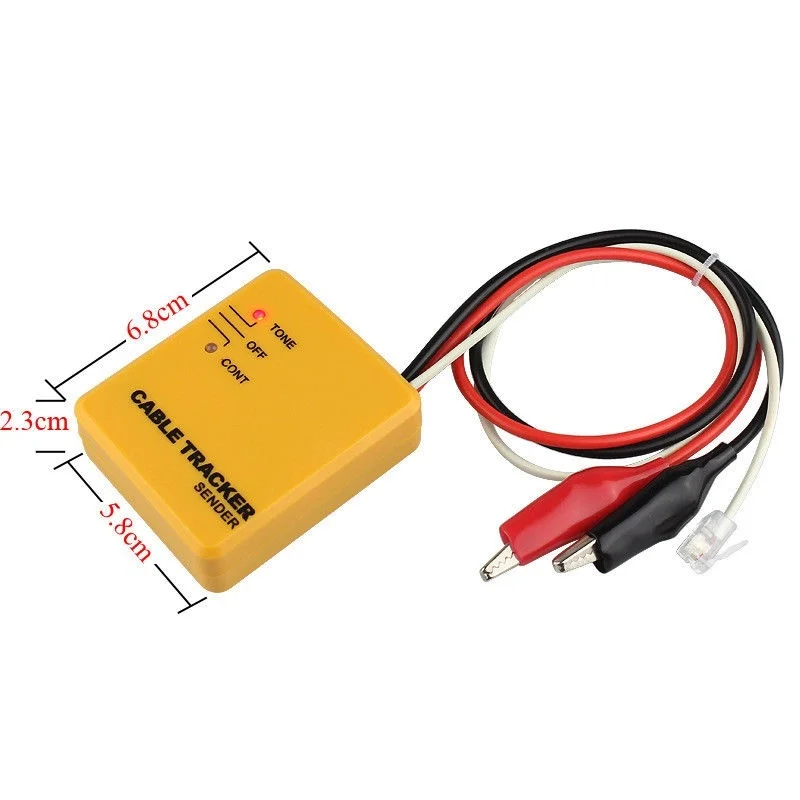 New CABLE FINDER TONE GENERATOR PROBE TRACKER WIRE NETWORK TESTER TRACER KIT | AC/DC Adapters