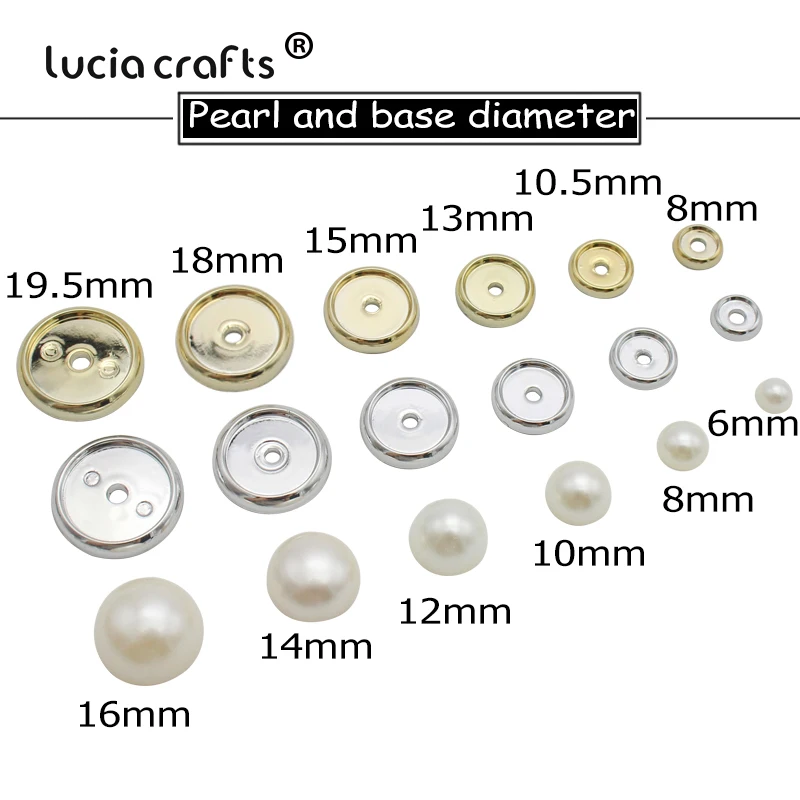 25/50 шт. полукруглые бусины кабошоны с искусственным жемчугом|Принадлежности для