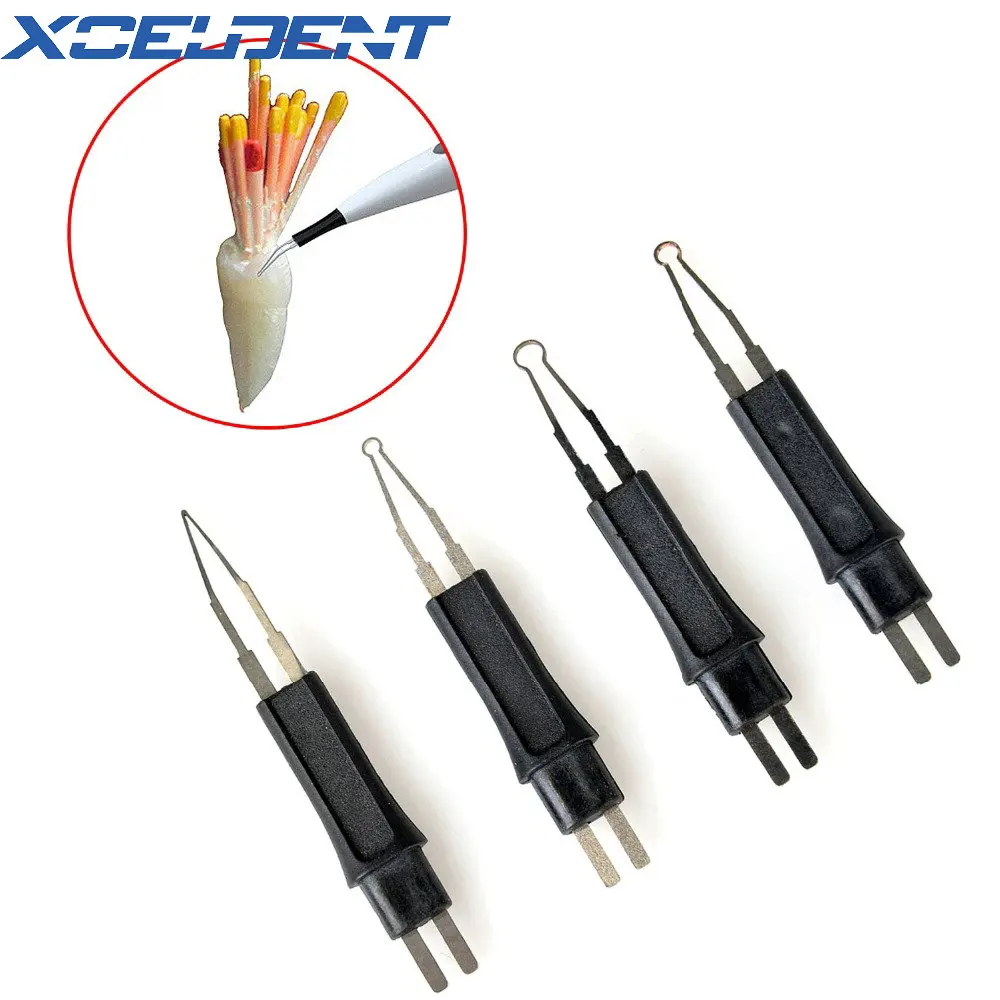 4 советы Стоматологическая гуттаперча резинки зуб фрезы Эндо Gutta Резак