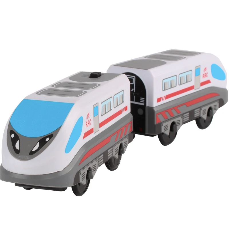 Игрушечный автомобиль Brio Train для игрушечного трека синий красный комбинация
