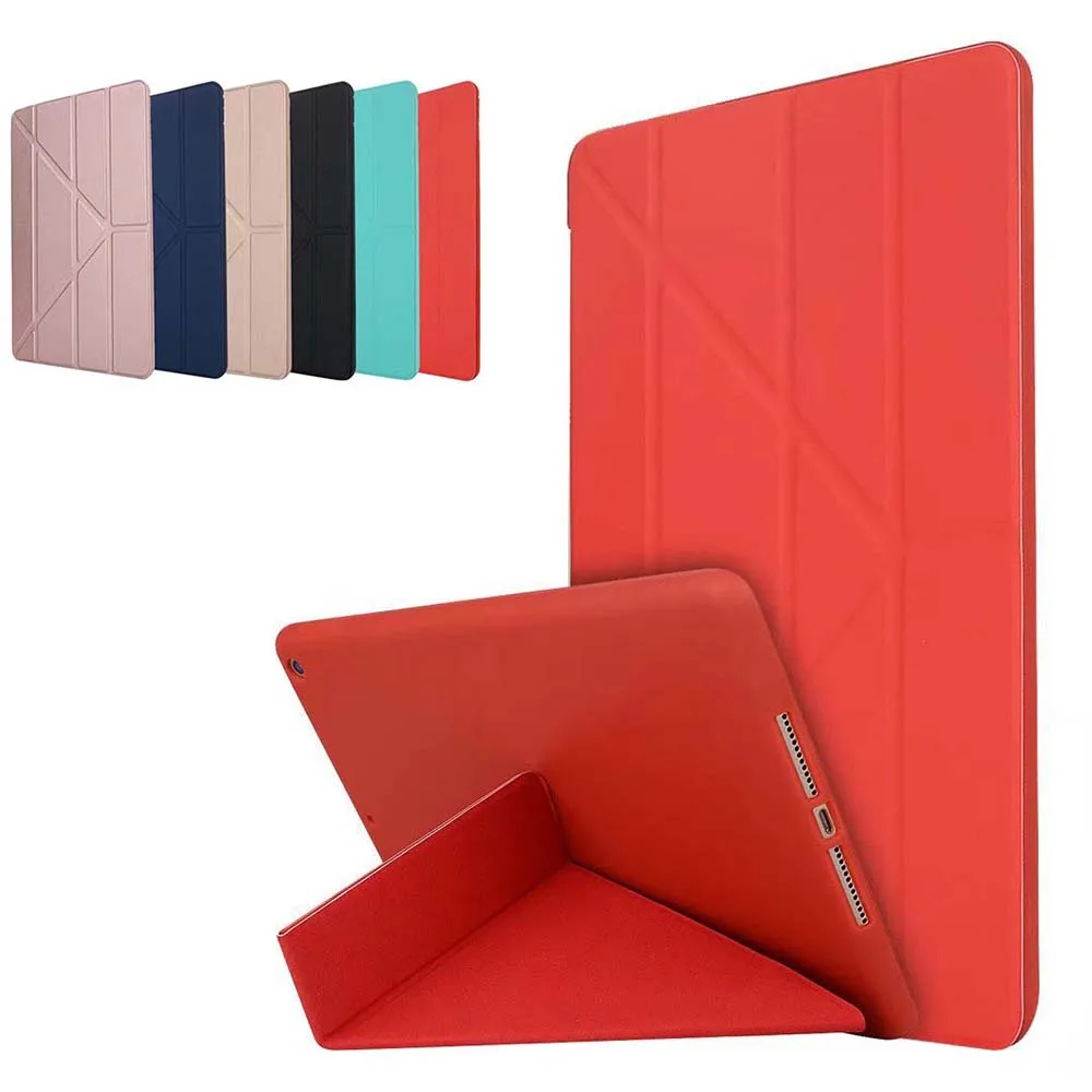 Защитный чехол для iPad Air Mini 1 2 3 мягкий силиконовый из искусственной кожи Pro 9 7 10 5