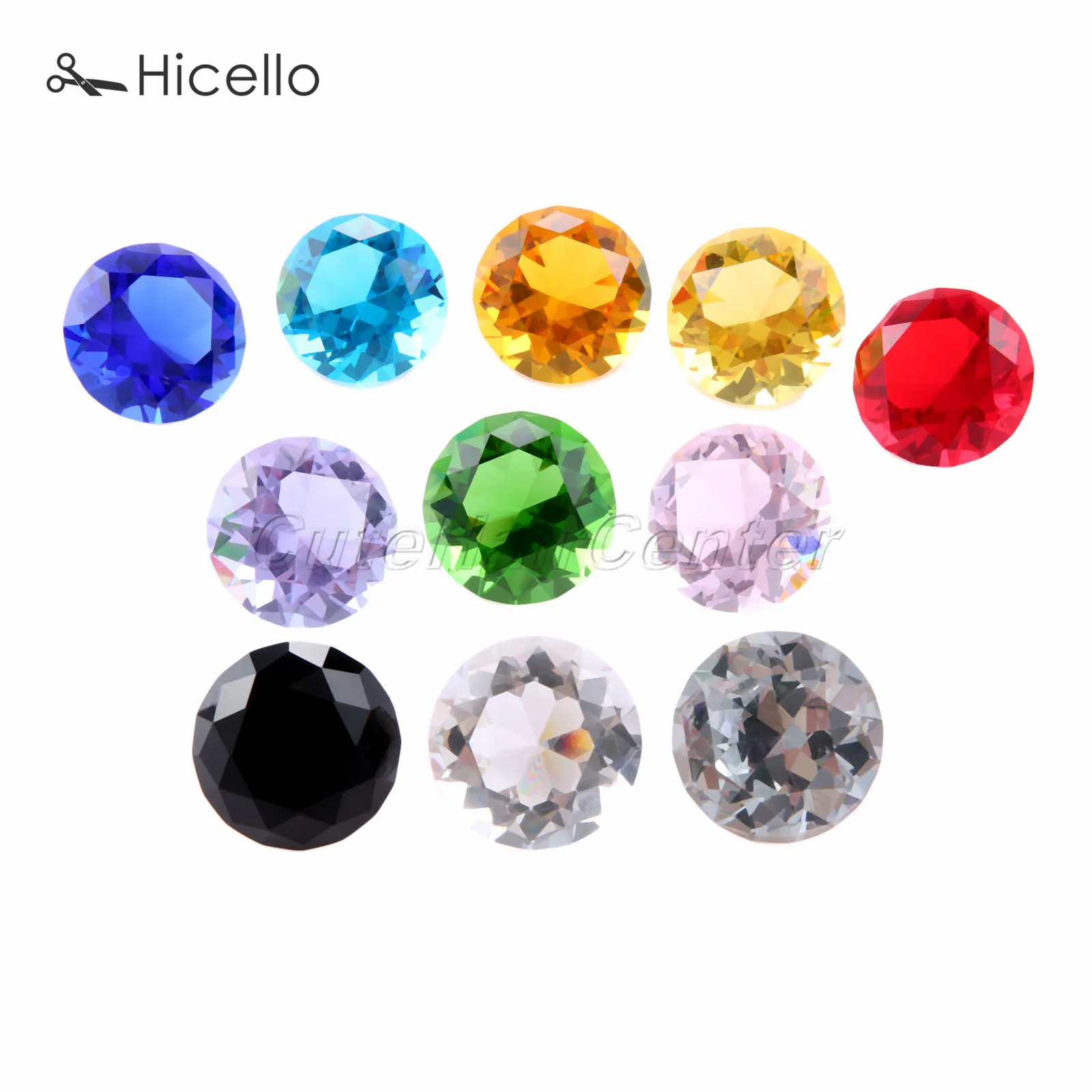 Кристаллический бриллиант K9 стразы стеклянное гигантское украшение 30 мм